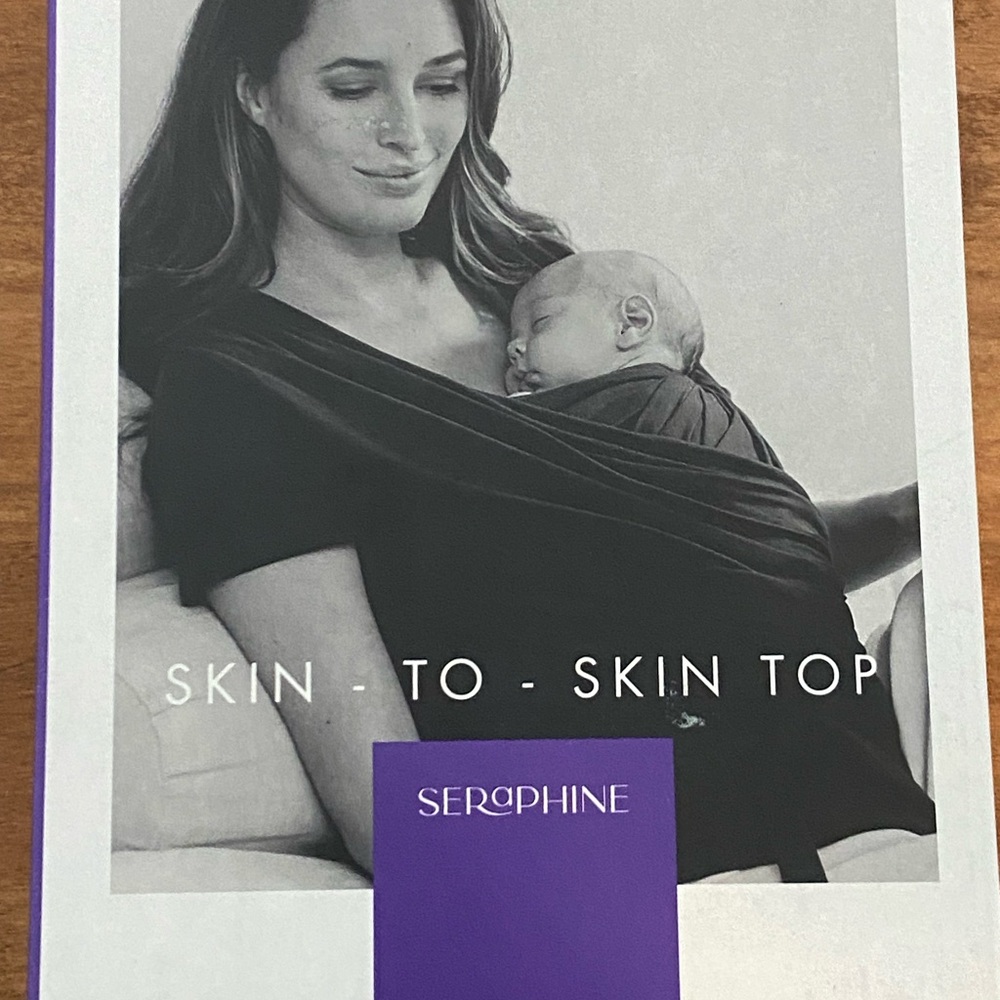 Seraphine Navy Skin-to-Skin Top